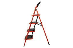 Драбина сталева Intertool LT-0038 на 4 ступені висота до платформи 972 мм - мініатюра 2