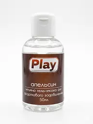 Їстівний лубрикант Play на водній основі для орального та вагінального сексу