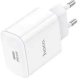 Мережевий зарядний пристрій Hoco C76A Pro Majestic PD30W White [170757] - мініатюра 2