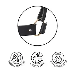 Чокер Bijoux Indiscrets MAZE — Tassel Chocker Black - мініатюра 5