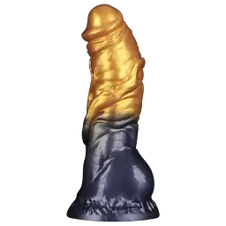 Фалоімітатор Lovetoy Dual Density 7.5’’ 19 см (золотий)