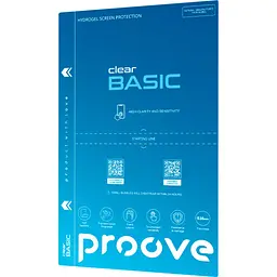 Гідрогелева захисна плівка Proove Hydrogel Screen Protection BASIC Size S Clear (GGBA11600150) [68940] - мініатюра 2