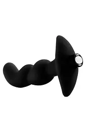 Стимулятор простати Anal Adventures Platinum Vibrating, 15.2 см чорний - мініатюра 4