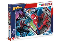 Пазл Clementoni SuperСolor: Людина Павук, Marvel (SuperСolor - Marvel Spider-Man Puzzle - 180 pcs.), 180 ел. (29293)