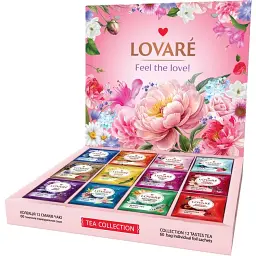 Набір чай чорний Lovare Портфельчик 12 видів 60 шт. х 2 г (659005) - мініатюра 2