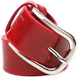 Ремінь шкіряний Grande Pelle жіночий 3,8х120 см acs0024587 - мініатюра 4