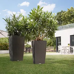 Вазон Lechuza Cubico Cottage, 14 л, білий (15226) - мініатюра 7