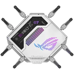 Роутер ASUS ROG Rapture GT-BE19000AI (90IG09S0-MO9A0V) - мініатюра 5