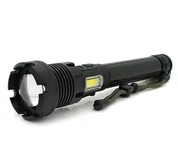 Ліхтар ручний Voltronic XHP90 LED XHP90, 45W, 7 режимів, ZOOM, 6200mah, IP40, USB, 260х60х35