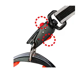 Повідець для собак Ferplast Sport Dog Matic G20/120 нейлоновий рожевий 2х120 см 78004316 - мініатюра 9