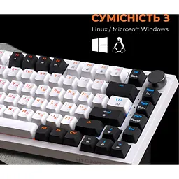 Клавіатура GamePro MK160W Red Switch White [121464] - мініатюра 9