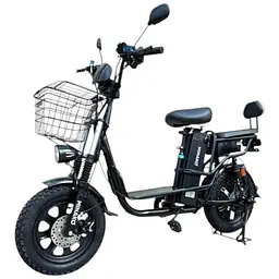 Електровелосипед Minako Monster Pro 18" 1000W 60V 26Ah гідравлічні гальма + вантажний багажник у комплекті