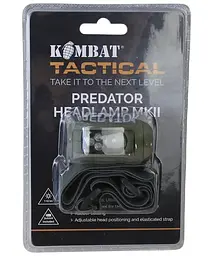 Ліхтарик налобний Kombat UK Predator Headlamp II (1000-kb-phl-olgr) - мініатюра 2