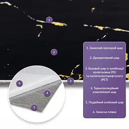 Самоклеюча стінова PET плитка Sticker Wall 600х300х2мм SW-00002302 - мініатюра 2