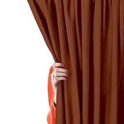 Штори на кухню та в кімнату 180х250 CINNAMON 2шт COSAS (4822052274897)