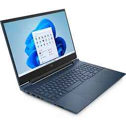 Ноутбук HP Victus 16-d1010ua 16.1' FHD IPS AG, Intel i7-12700H, 16GB, F512GB, NVD3050Ti-4, DOS, синій (67H69EA) - мініатюра 4