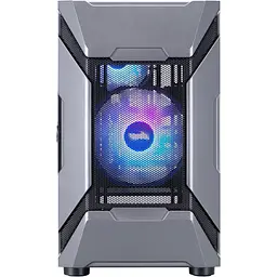 Корпус 1stPlayer D3-A-BK-1F7-14-1F7 Black [146454] - мініатюра 6