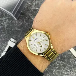 Чоловічий годинник Casio MTP-V300G-7A Золотистий ( AT1141-0199 ) - мініатюра 7