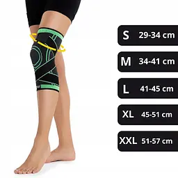 Фіксатор (бандаж) для коліна 4FIZJO 1 шт Size S (P-5907739317773) - мініатюра 5