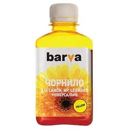 Чорнило Barva CANON/HP/Lexmark Universal №4 YELLOW 180г (CU4-478)