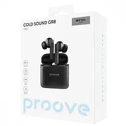 Бездротові навушники Proove Cold Sound GR8 TWS сірі (58181 gray) - мініатюра 2