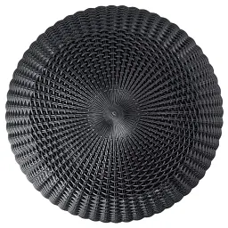 Горщик для рослин Keter Rattan hanging sphere з ланцюжком сірий (7290106924499) - мініатюра 5