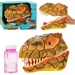 Генератор мильних бульбашок Dino Toys Дракон зелений ZJ11 (Q9899-ZJ11-1) - мініатюра 2