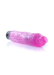 Вібратор Juicy Jelly Multispeed рожевий 22 см - мініатюра 3