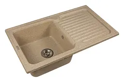 Кухонна мийка гранітна Miraggio Orlean terra 861x496x210 00209405, Терра - мініатюра 2
