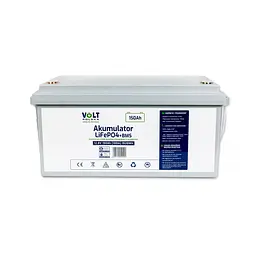 Акумуляторна батарея Volt Polska LiFePO4 12.8 V 150 Ah 100 А + BMS - мініатюра 3