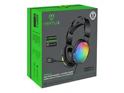 Навушники з мікрофоном Vertux Sirius 7.1 USB Black (sirius.black) - мініатюра 8