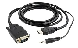 Кабель Cablexpert HDMI-VGA 1.8 м (A-HDMI-VGA-03-6) - мініатюра 2