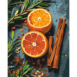 Картина за номерами "Спеції для глінтвейну" Art Craft 12042-AC 40х50 см