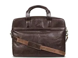 Чоловіча сумка-портфель Italico 9954-40 moro Коричнева 40x30x10 см TONY PEROTTI sum0029077