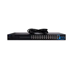 PoE-комутатор 28-портовий TVT TD-B2224S1-PGA з 24 портами PoE (77-00382) - мініатюра 4