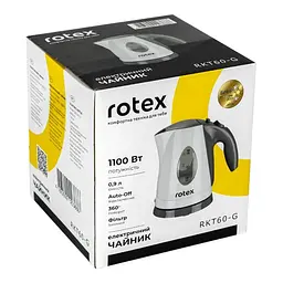 Електрочайник Rotex RKT60-G - мініатюра 3