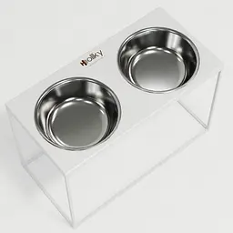 Hollky Base XXL40 — миски на підставці для дуже великих собак (2 × 2,8 л) - мініатюра 8