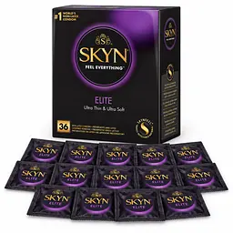 Презервативы Skyn ​​Elite безлатексные 50 шт — ультратонкие полиизопреновые презервативы с максимальными ощущениями