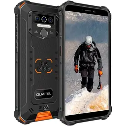 Смартфон Oukitel WP5 Pro 4/64Gb Black/Orange [71996] - мініатюра 2