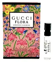 Миниатюра парфюмированной воды Gucci Flora Gorgeous Gardenia 2 мл