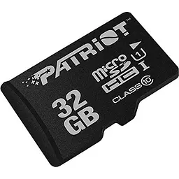 Карта пам'яті Patriot LX microSDHC 32GB UHS-I Class 10 (PSF32GMDC10) [110383] - мініатюра 2