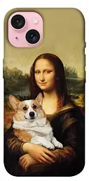 TPU чохол Demsky Mona corgi для Apple iPhone 15 (6.1")