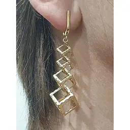 Золоті сережки Імперія золота. СБ802ЛИ - мініатюра 2