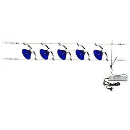 Світильник струнний Brille HTL-76/5 Blue система 176244 поворотний