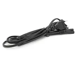 Кабель живлення Voltronic 2PIN Powercord IEC-C7 CEE 7/16 Black 1.2m