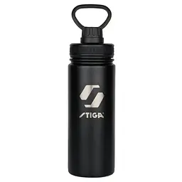 Пляшка для води Stiga Water Bottle Steel Black, 550ml (2905-0101-55) - мініатюра 1