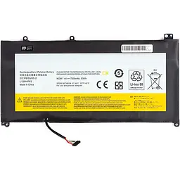 Акумулятор PowerPlant для ноутбуків LENOVO Ideapad U430 (L12M4P62) (long cable) 7.4V 7200mAh (NB481750)