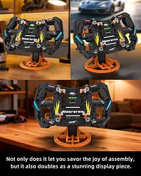 Конструктор руль  McLaren Steering Wheel симулятор керма суперкара гоночного автомобідя для дітей та дорослих, 935 деталей - мініатюра 8