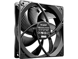 Вентилятор Be quiet! Pure Wings 3 120mm PWM Reverse 3-Pack Black (BL137) - мініатюра 2