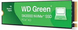 Накопичувач SSD Western Digital m.2 NVMe 500GB WD Green SN3000 (WDS500G4G0E-00CPS0) - мініатюра 2